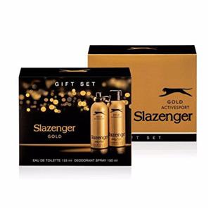 عطر مردانه فروشگاه روسمن ( ROSSMANN ) عطر مردانه Slazenger Edt Active Sport Gold Deodorant 2 Pack – کدمحصول 88530