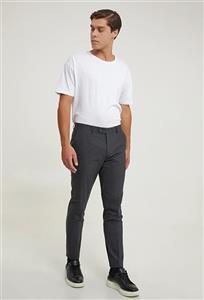 شلوار مردانه برند دامات تویین ( DAMATTWEEN ) مدل شلوار پارچه ای Tween Slim Fit Anthracite – کدمحصول 84830