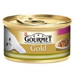 لوازم گربه فروشگاه اوجیلال ( EVCILAL ) کنسرو گربه Purina Gourmet Gold با جگر خرگوش 85 گرم – کدمحصول 390424