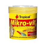 لوازم آکواریوم فروشگاه اوجیلال ( EVCILAL ) Tropical Mikro-vit Hi-Protein 50 میلی لیتر 32 گرم – کدمحصول 398492