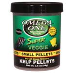 لوازم آکواریوم فروشگاه اوجیلال ( EVCILAL ) Omega One Super Veggie Kelp Pellets Small Granular Fish Food 270 ml / 99 gr. – کدمحصول 394066