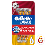 لوازم اصلاح فروشگاه واتسونس ( Watsons ) Gillette Blue3 Galatasaray بسته 6 قطعه – کدمحصول 304536