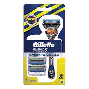 لوازم اصلاح فروشگاه روسمن ROSSMANN Gillette Razor Fusion 5 Proglide Fenerbahce 1 4 عدد کدمحصول 297444 