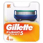 لوازم اصلاح فروشگاه روسمن ( ROSSMANN ) Gillette Replacement Razor Fusion Start 4 Pieces – کدمحصول 299529