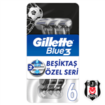 لوازم اصلاح فروشگاه واتسونس ( Watsons ) Gillette Blue3 بشیکتاش بسته 6 قطعه – کدمحصول 301981
