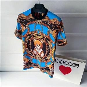 تی‌شرت طرح دار مردانه اورجینال وارداتی LOVE MOSCHINO 