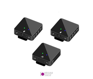 میکروفن بی سیم مدل SK750 wireless microphone بسته 2 عددی