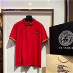 تی‌شرت مردانه سه دکمه وارداتی اصل ورساچه Versace