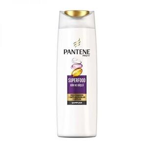  شامپو ضد موخورهSuperfood مناسب موهای ضعیف و شکننده حجم 400 میل پنتن پنتن Pantene Superfood Shampoo 470M
