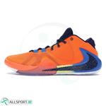 کفش بسکتبال نایک طرح اصلی Nike Zoom Freak 1 Orange Blue