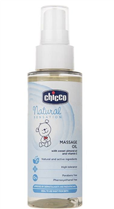 روغن ماساژ کودک چیکو سری Natural Sensation حجم 100 میلی لیتر Chicco Massage Oil 100ml 