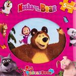 کتاب داستان پازلی ماشا و میشا puzzle book masha and the bear کد 49373