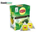 چای سبز ساچمه ای کیسه ای 20 عددی لیپتون LIPTON green gunpowder tea