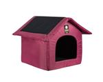 لوازم گربه فروشگاه اوجیلال ( EVCILAL ) Lion Pets 8918 Pink House Cat and Dog bed 51 x 44 x 51 Cm – کدمحصول 187614