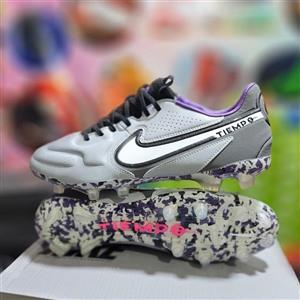 کفش چمن مصنوعی نایک تمپو طرح اصلی Nike Tiempo React Legend 9 PRO TF White Yellow 