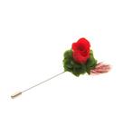  گل یقه مدل رویال قرمز روبینا رز