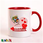 ماگ داخل قرمز 68 Happy Valentine