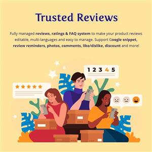 ماژول پیشرفته ترین و قدرتمند ترین ماژول نقد و بررسی و پرسش و پاسخ پرستاشاپ Trusted Reviews: Product reviews ratings, Q&A 1.1.9