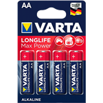 Varta Alkaline LONGLIFE MAX POWER AA battery