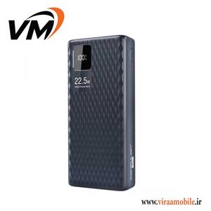 پاوربانک فست Konfulon 30000mAh A26Q 22.5W PD