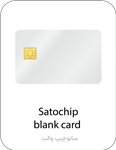 کیف پول سخت افزاری Satochip Blank Card