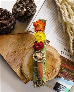 اسماج گیاهی خشک طرح گل کد 4079