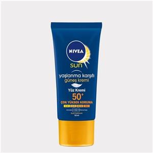 کرم ضد آفتاب Nivea مدل ضد چروک 50 میل