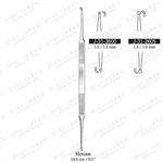 کورت گوش هاوس دوسر 45 درجه میکرو J-31-2600 surgicon 1MM/1.2MM