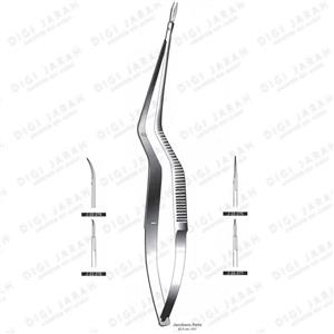 قیچی فنری بایونتی راست J-22-275 Surgicon 23cm
