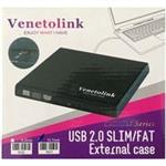 Box DVD Writer Laptop Slim 12.7mm USB2.0 Venetolink