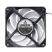 فن کیس مادربردی ۱۲*۱۲ گیمینگ LED دار فن سفید Green
