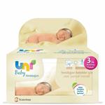 مرطوب کننده فروشگاه واتسونس ( Watsons ) دستمال مرطوب Uni Baby Newborn 3 عدد – کدمحصول 135568