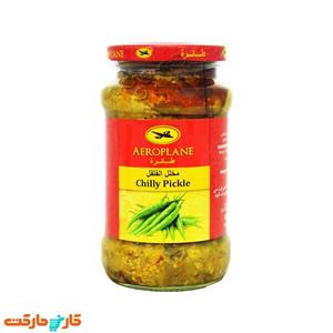 ترشی فلفل سبز هواپیما ۴۰۰ گرم AEROPLANE Chilly Pickle