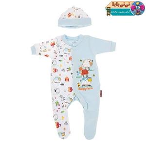 ست لباس پسرانه آدمک مدل 132001B Adamak 132001B Baby Boy Clothing Set