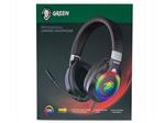 هدفون مخصوص بازی با سیم گرین Green K10 RGB Professional Gaming Headphones