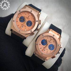 ساعت مچی ست هابلوت مدل Hublot Chornoghraph 3046H 