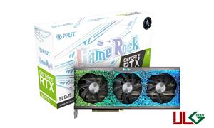 VGA Palit Gaming Rock GeForce RTX 3070Ti 8GB GDDR6 کارت گرافیک پالیت گیمینگ راک۳۰۷۰ تی ای