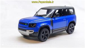 ماشین فلزی لندرور (LANDROVER DEFENDER KINSMART) آبی