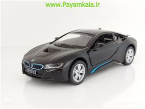 ماکت ماشین اسباب بازی ب ام و I8 مشکی  (BMW I8 BY KINSMART) 