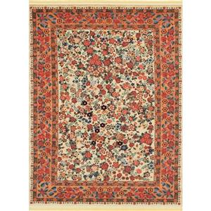 فرش مدما دولایه کلکسیون گل طرح هزارگل