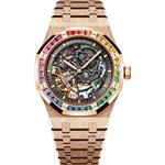 ساعت مچی زنانه اودمار پیگه مدل Audemars Piguet RoseGold RainBow 4355A