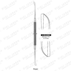 الویتور دو طرفه راجر J-32-2580 surgicon19/5cm