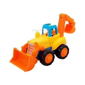 ماشین قدرتی مزرعه برند huile toys کد 326ab Yellow Farm Power Machine Code 326ab Huile Toys Brand