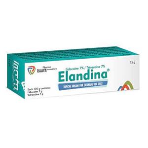 کرم بی حسی الاندینا ELANDINA حجم 15 میل کد 7952