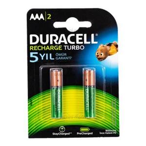 باتری نیم قلم شارژی دو عددی 900 آمپر Duracell