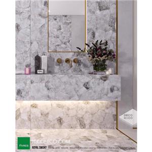 سرامیک اسلب فارس مدل رویال اسموکی Royal Smokey