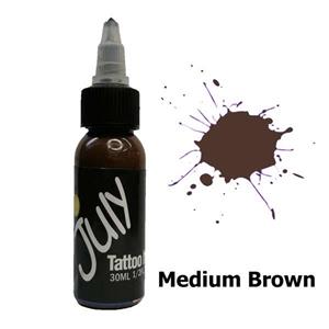 رنگ تاتو جولای مدل July Medium Brown 