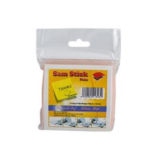 کاغذ پست ایت 5 رنگ سایز 7.5*7.5 آسانا