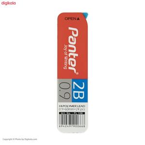 نوک مداد نوکی 0.9 میلی متری پنتر مدل 007 Hi-polymer lead بسته 2 عددی