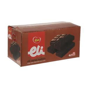 ویفر لینا با طعم کاکائو - 40 گرم بسته 24 عددی